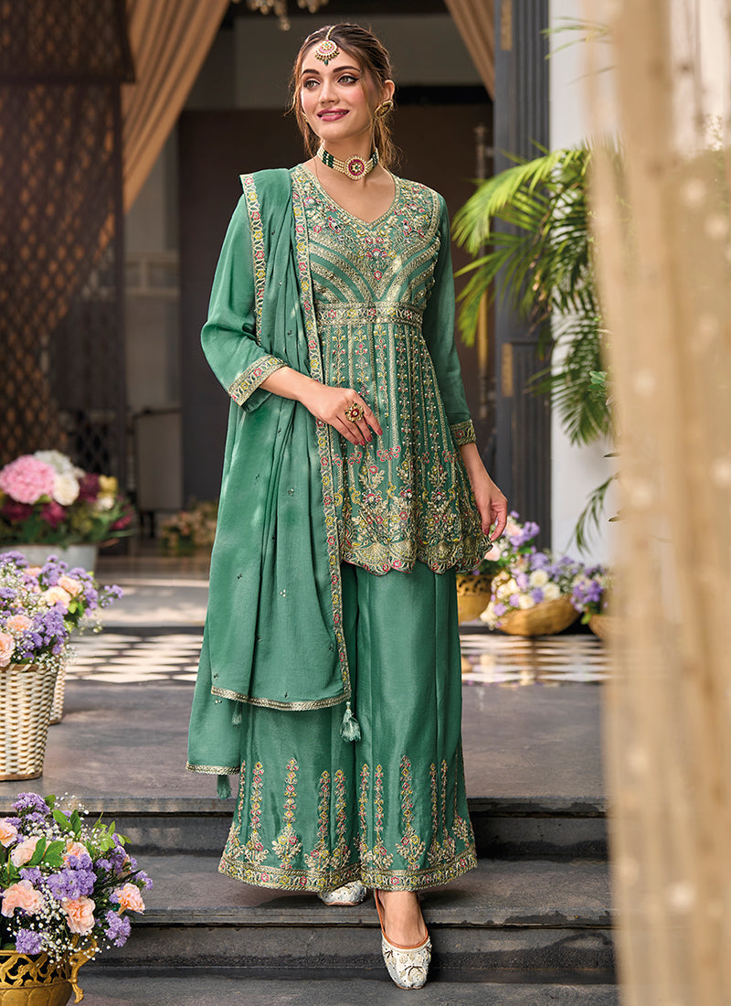 wedding sharara suit - sharara suit - wedding outfit - sharara suit collection
