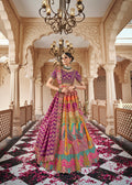 Purple_Mix_Color_Magnificent_Zarkan_Banarasi_Silk_Lehenga